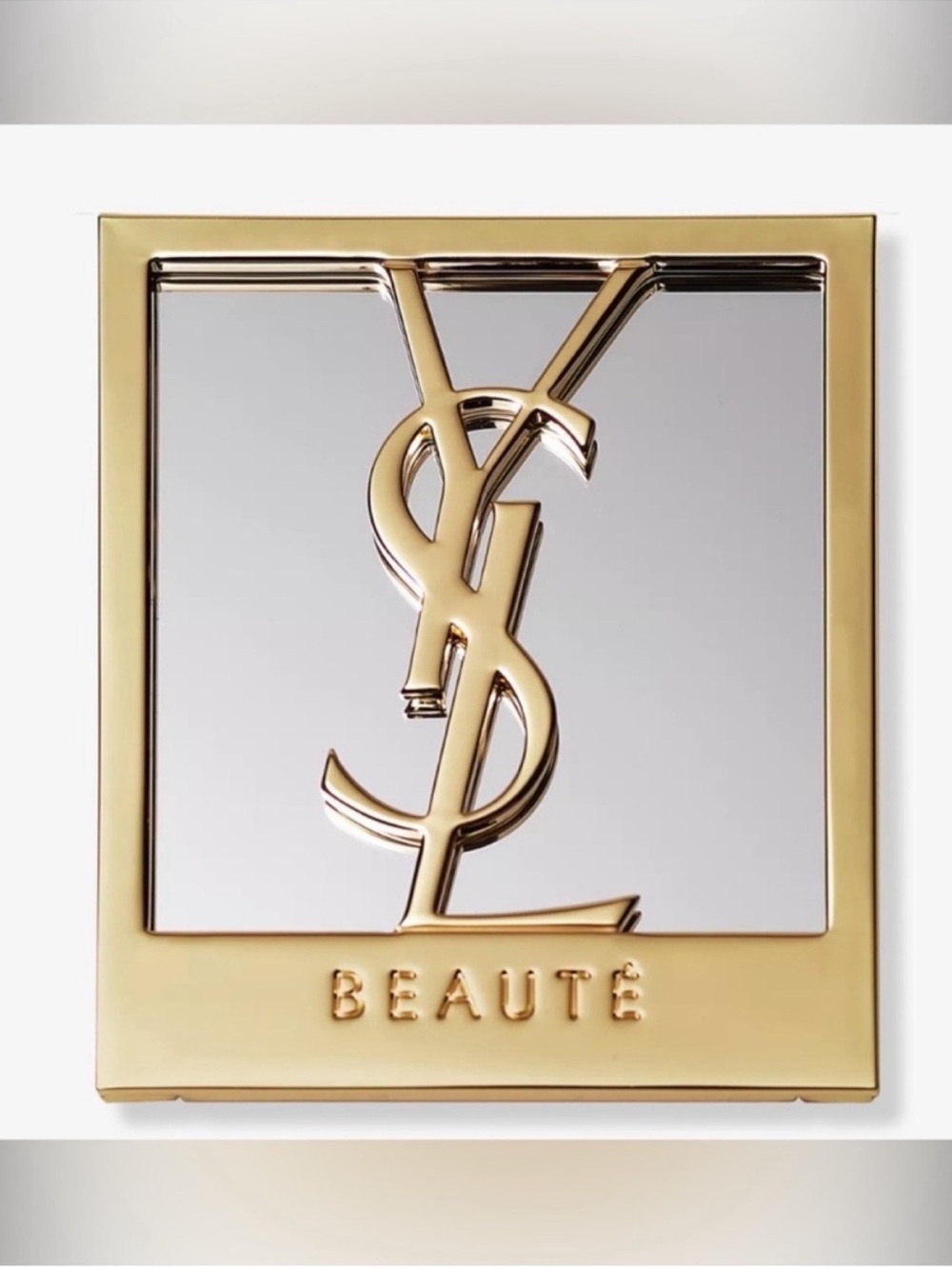 New,unused Yves Saint Laurent beauty Gold Mirror